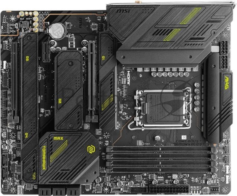 Материнская плата MSI MAG Z790 TOMAHAWK MAX WIFI Soc-1700 Intel Z790 4xDDR5 ATX AC`97 8ch(7.1) 2.5Gg RAID+HDMI+DP