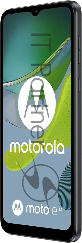 Смартфон Motorola XT2345-3 E13 64Gb 2Gb черный моноблок 3G 4G 6.6 1080x2400 Android 12 50Mpix 802.11 a/b/g/n/ac NFC GPS GSM900/1800 GSM1900 TouchSc Protect