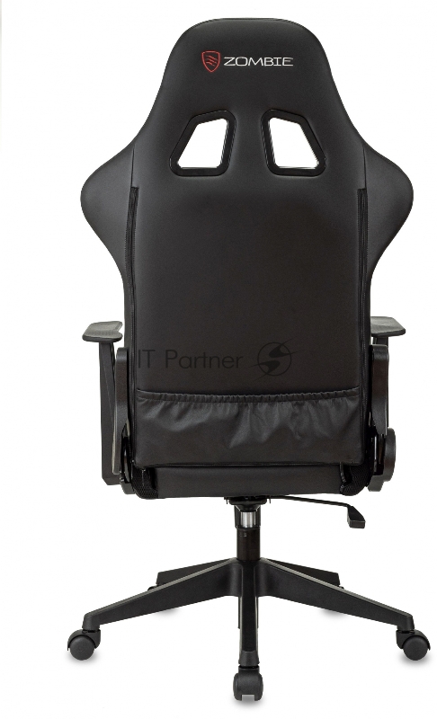 Кресло игровое Zombie GAME RGB черный эко.кожа/ткань крестов. пластик ZOMBIE GAME RGB