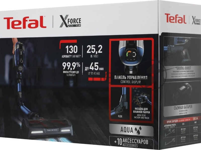 Вертикальный пылесос TEFAL TY9890WO