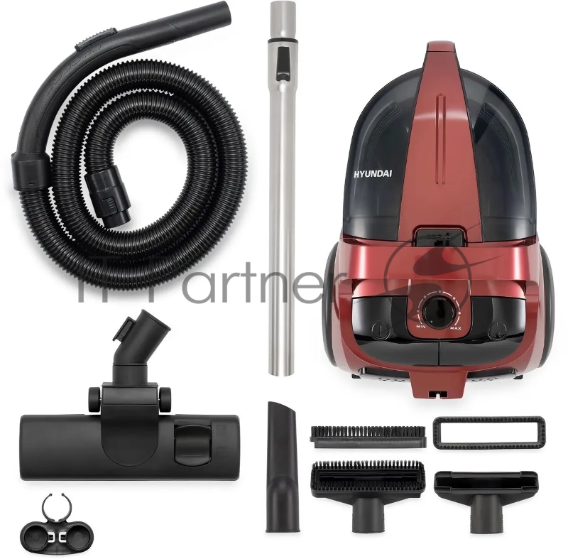 Пылесос Hyundai HYV-C2645 2200Вт красный/черный