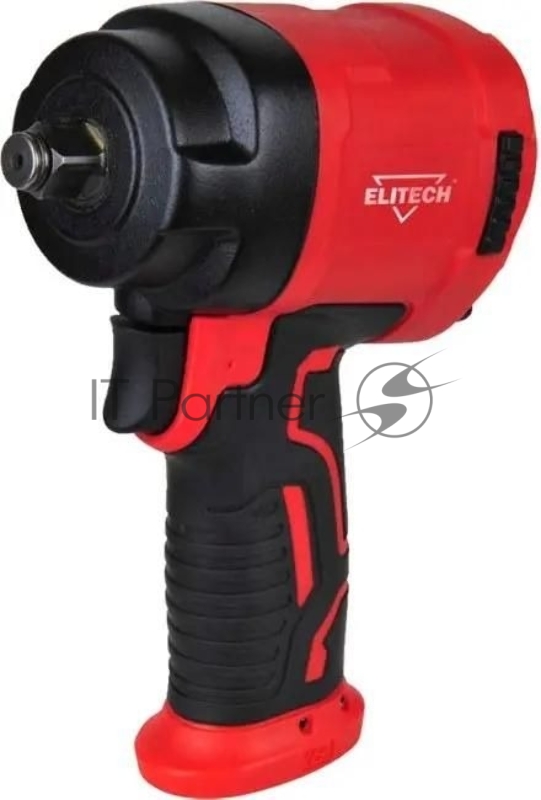 Гайковерт Elitech 0704.034100 142л/мин красный/черный
