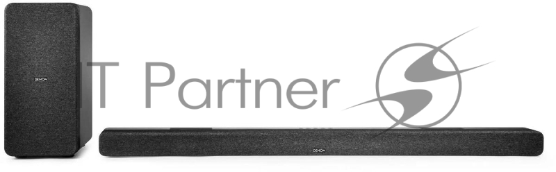 Саундбар Denon DHT-S517 3.1.2 150Вт черный