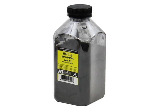 Тонер Hi-Black для HP LJ 2410/P3005, Тип 2.2, Bk, 370 г, банка