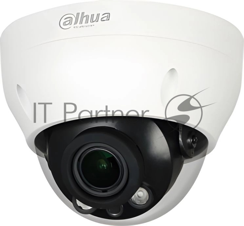Купольная IP-видеокамера DAHUA DH-IPC-HDPW1431R1P-ZS-S4 4Мп, 1/3” CMOS, моторизованный объектив 2.8~12мм, ИК-подсветка до 40м, IP67, корпус: пластик