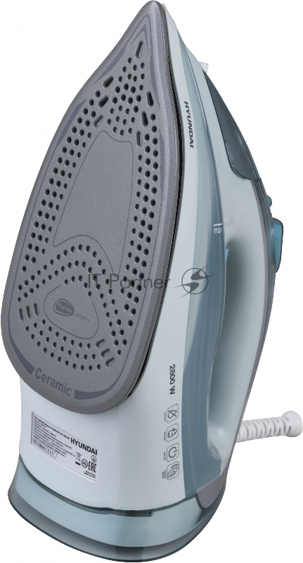 Утюг Hyundai H-SI01340 2800Вт голубой/белый