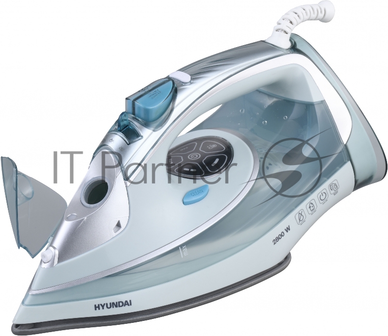 Утюг Hyundai H-SI01340 2800Вт голубой/белый