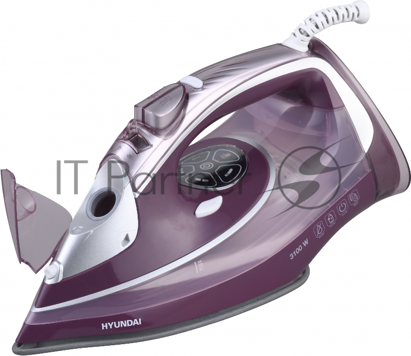 Утюг Hyundai H-SI01780 3100Вт розовый/бордовый