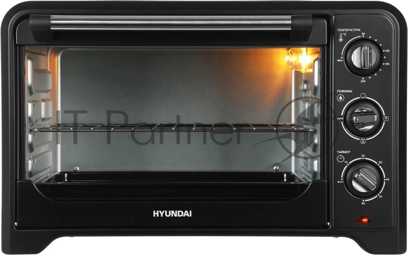 Мини-печь Hyundai MIO-HY092 35л. 1600Вт черный