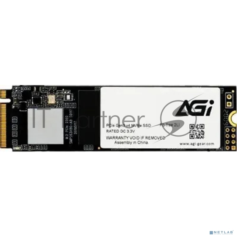 Накопитель SSD AGi 2.5 512GB AGI AI298 Client SSD PCI-E 3.x x4, 3D NAND
