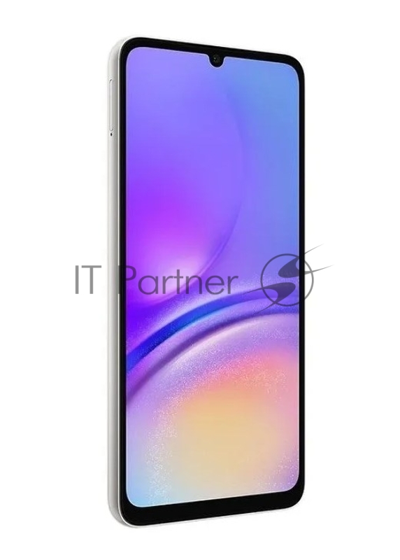 Смартфон Samsung SM-A055F Galaxy A05 64Gb 4Gb серебристый моноблок 3G 4G 2Sim 6.7 720x1600 Android 13 50Mpix 802.11 a/b/g/n/ac NFC GPS GSM900/1800 GSM1900 TouchSc microSD max1024Gb