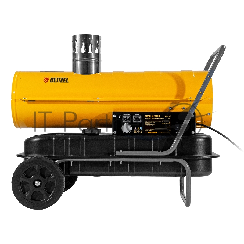 Дизельная тепловая пушка NHG-20i, 20 кВт, 600 м3/ч, непрямой нагрев, цифровой термостат// Denzel