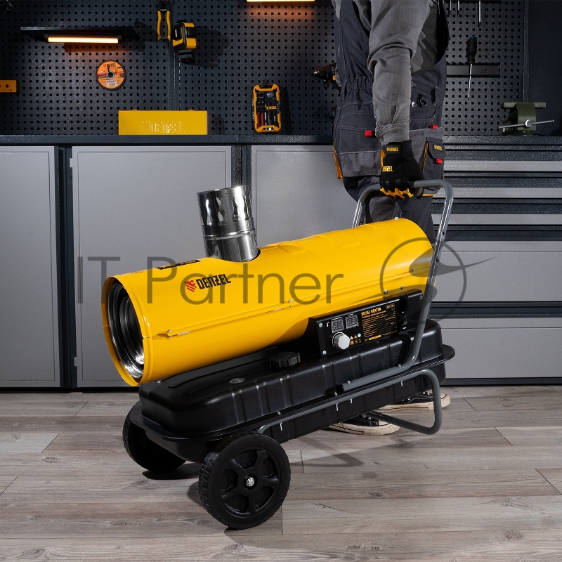 Дизельная тепловая пушка NHG-20i, 20 кВт, 600 м3/ч, непрямой нагрев, цифровой термостат// Denzel