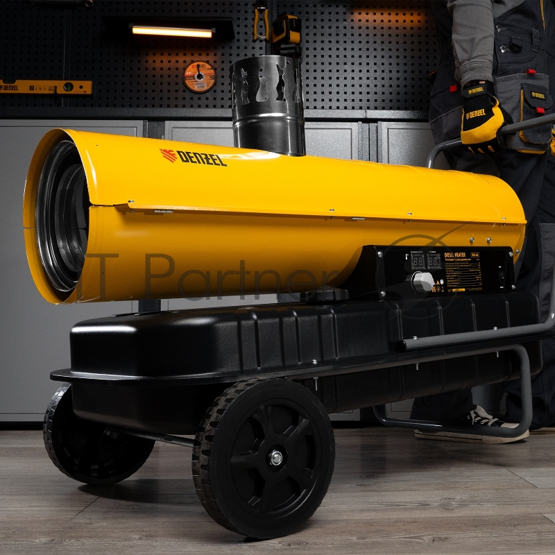 Дизельная тепловая пушка NHG-30i, 30 кВт, 750 м3/ч, непрямой нагрев, цифровой термостат// Denzel