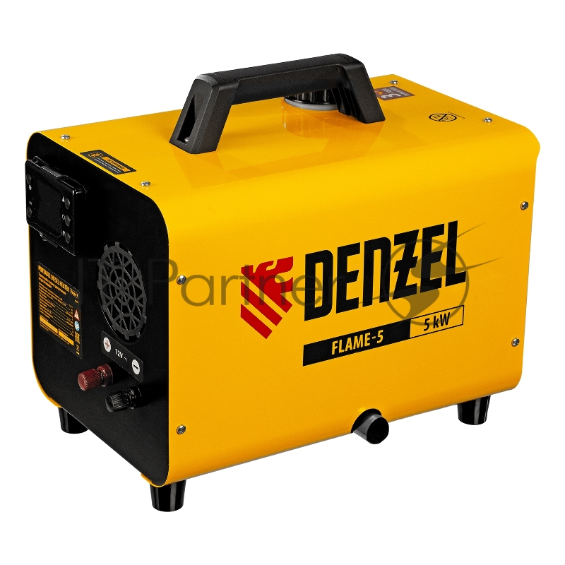 Дизельная тепловая портативная пушка Flame-5, 5кВт, 300м3/ч, непр.наг., циф. терм.// Denzel