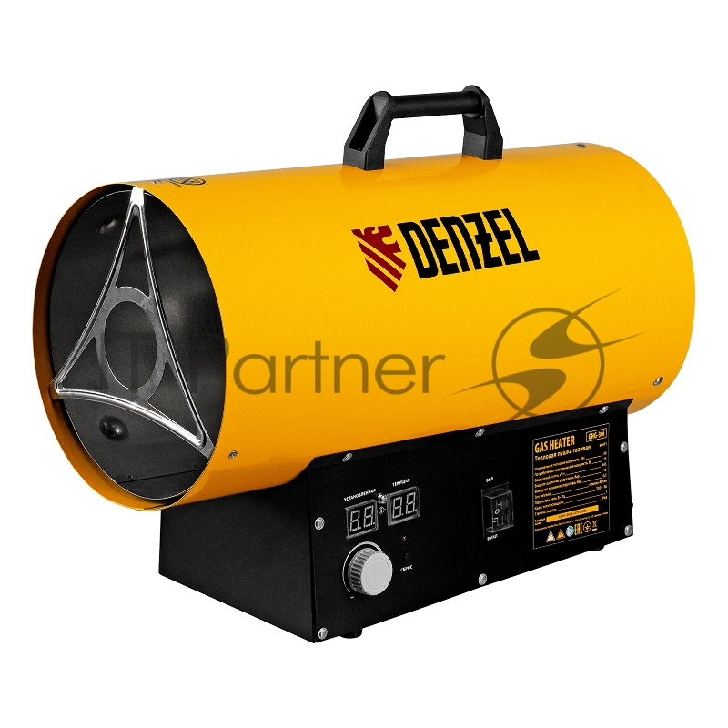 Газовая тепловая пушка GHG-30i, 30 кВт, цифровой термостат, пропан-бутан// Denzel