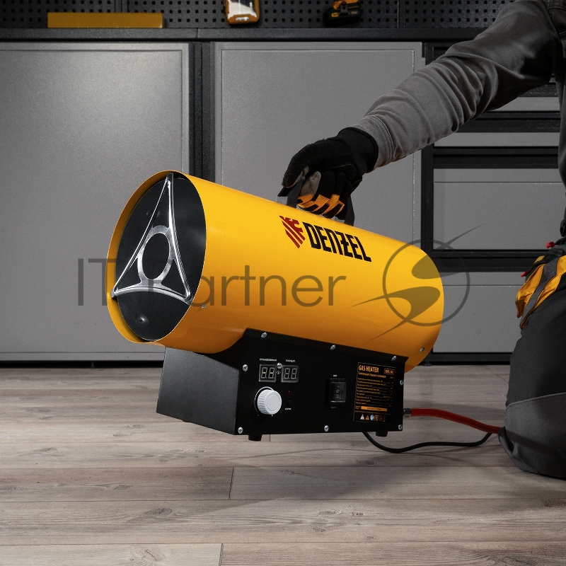 Газовая тепловая пушка GHG-30i, 30 кВт, цифровой термостат, пропан-бутан// Denzel