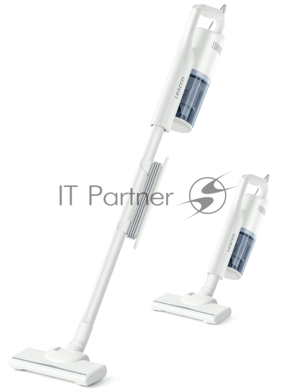 Вертикальный пылесос LEACCO S10 Vacuum Cleaner White