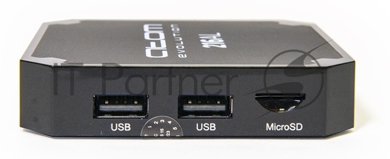 Приставка Смарт ТВ ATOM-216AL (Android TV Box), Allwinner H313, 2/16Gb, АTOMevolution