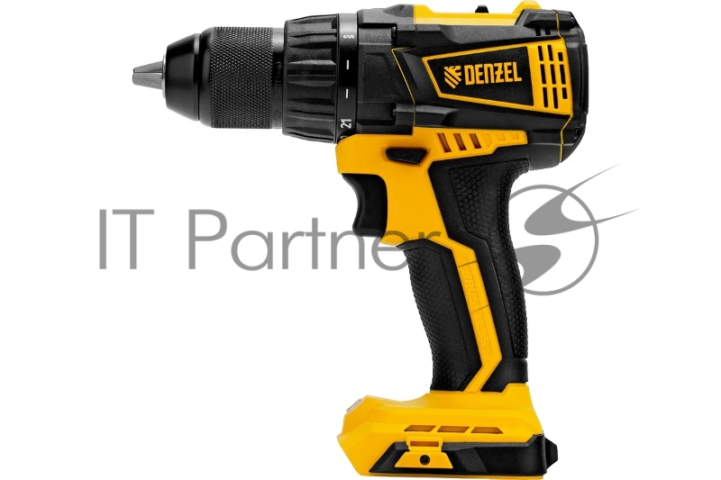 Дрель-шуруповерт аккумуляторная, бесщет. BLDL-18-0 Li-Ion, 18 В // Denzel