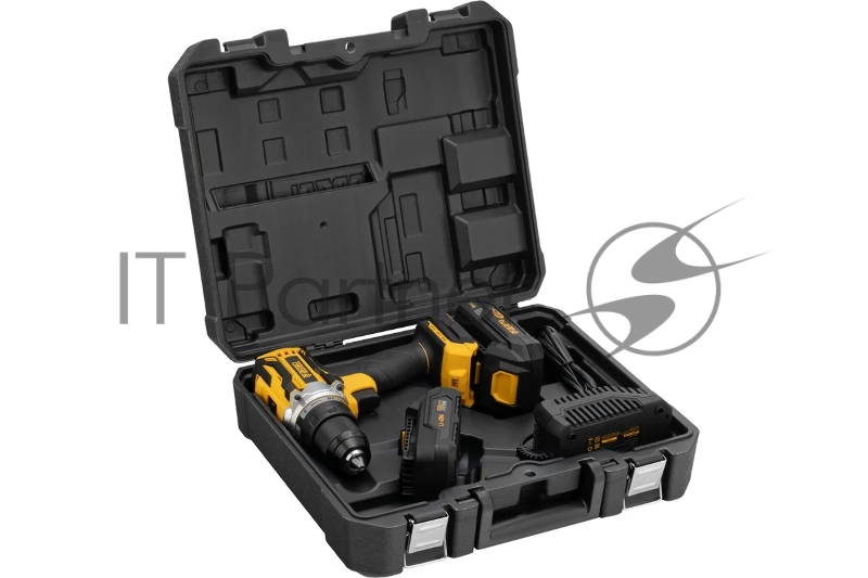 Дрель-шуруповерт аккумуляторная, бесщет. BLDL-18-02 Li-Ion, 18 В // Denzel