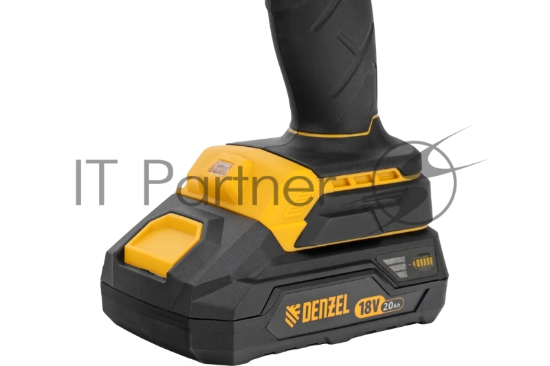 Дрель-шуруповерт аккумуляторная, бесщет. BLDL-18-02 Li-Ion, 18 В // Denzel