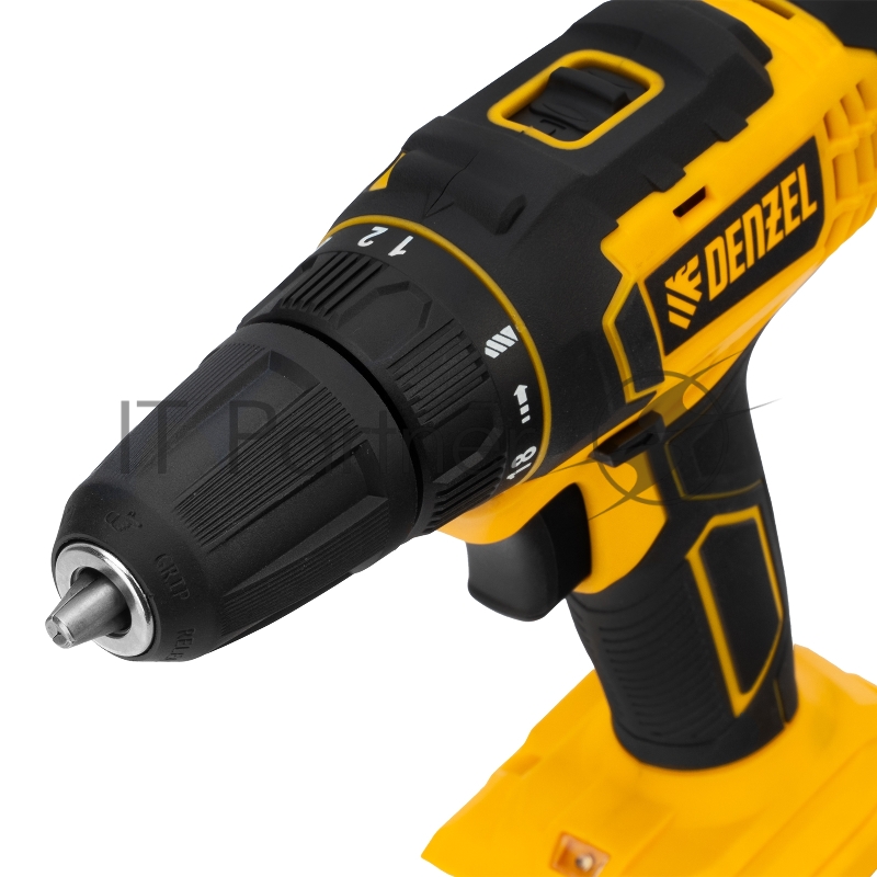 Дрель-шуруповерт аккумуляторная CDL-18-0, Li-Ion, 18 В // Denzel