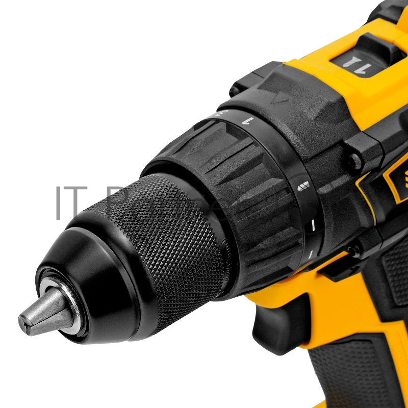 Дрель-шуруповерт аккумуляторная, бесщет. BLDL-IB-18-0, Li-Ion, 18 В // Denzel