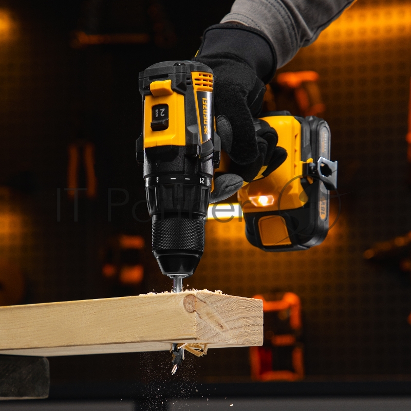 Дрель-шуруповерт аккумуляторная, бесщет. BLDL-IB-18-0, Li-Ion, 18 В // Denzel