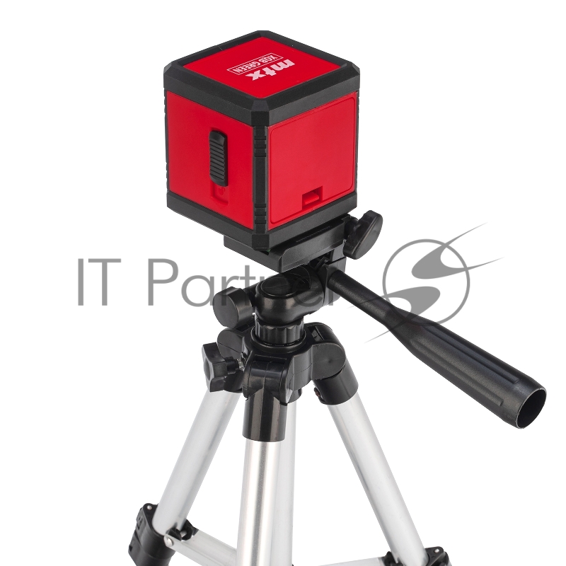 Лазерный уровень XQB GREEN Pro SET, 20 м, зеленый луч, батарейки, штатив// MTX