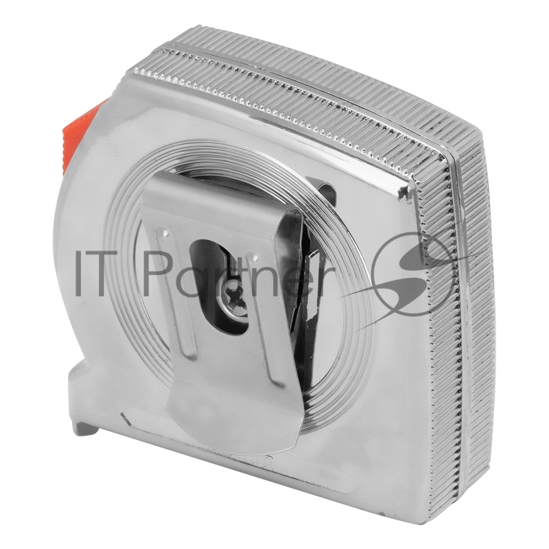 Рулетка Chrom, 2 м x 13 мм, хромированный корпус// MTX