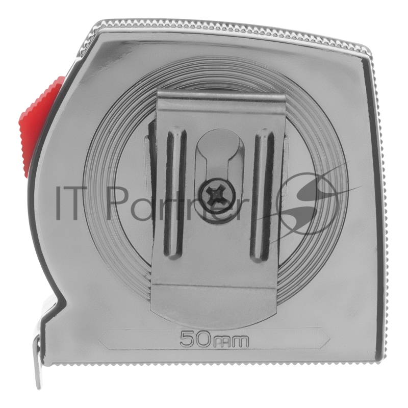 Рулетка Chrom, 2 м x 13 мм, хромированный корпус// MTX