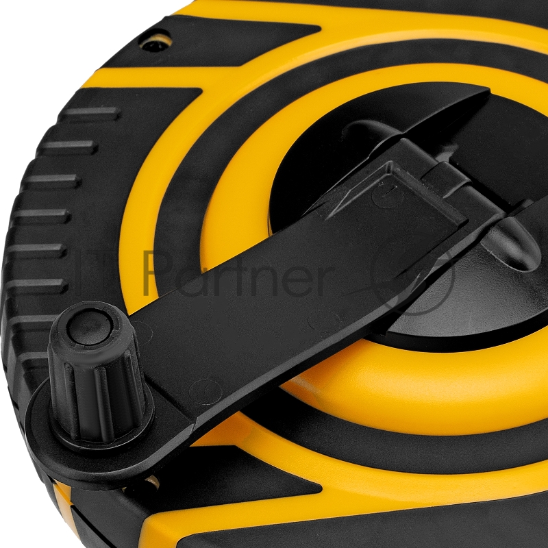 Рулетка геодезическая 20 м х 15 мм, закрытый корпус, фиберглассовая лента// Denzel