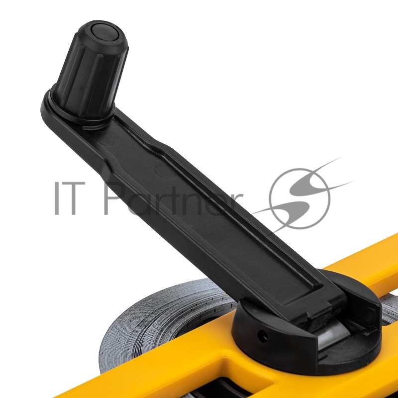 Рулетка геодезическая 20 м х 13 мм, открытый корпус, металлическая лента// Denzel