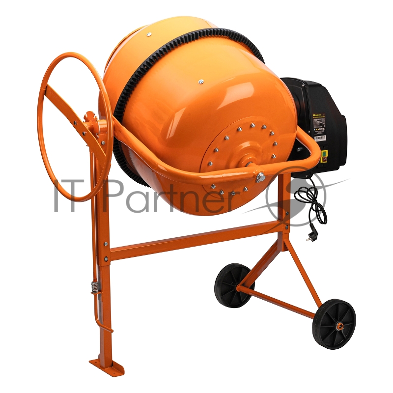 Бетоносмеситель БСЕ-200П, 200 л, 1000 Вт, полиамидный венец// Сибртех