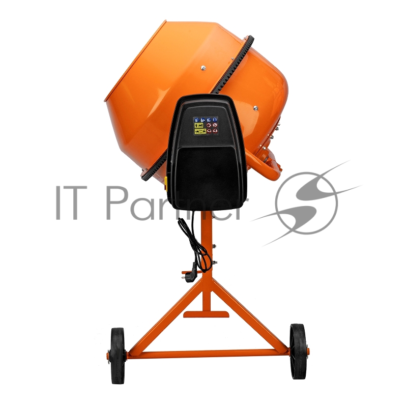 Бетоносмеситель БСЕ-200П, 200 л, 1000 Вт, полиамидный венец// Сибртех