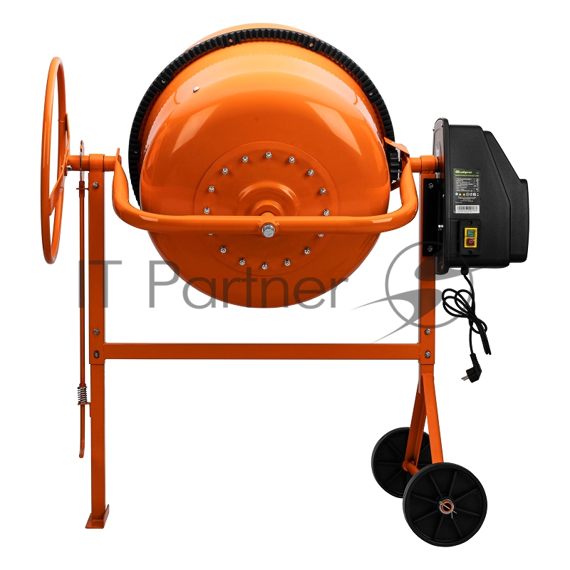 Бетоносмеситель БСЕ-200П, 200 л, 1000 Вт, полиамидный венец// Сибртех