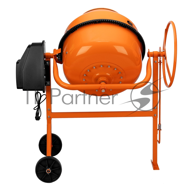 Бетоносмеситель БСЕ-200П, 200 л, 1000 Вт, полиамидный венец// Сибртех