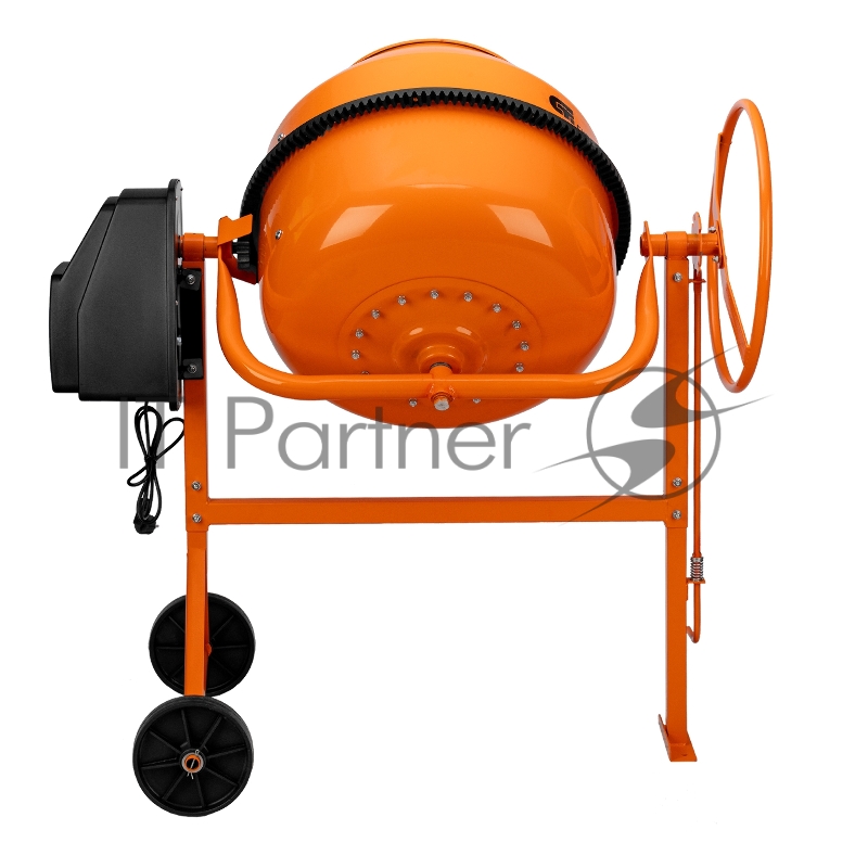 Бетоносмеситель БСЕ-180П, 180 л, 700 Вт, полиамидный венец// Сибртех