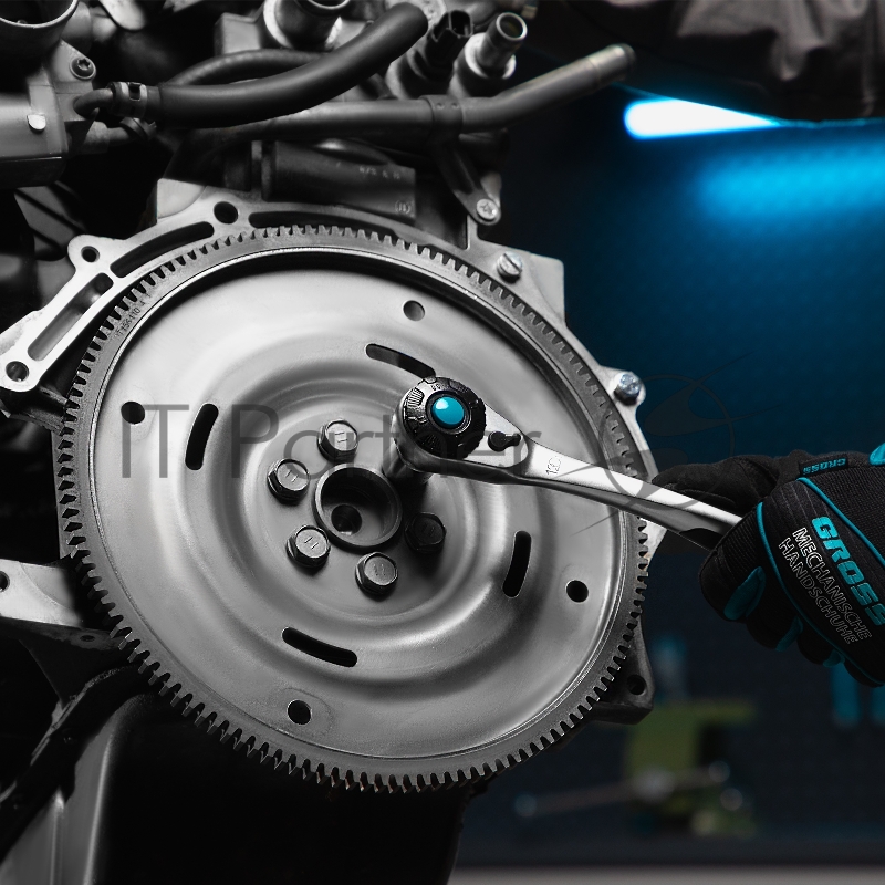 Набор инструментов, 1/2, CrV, 120 зубьев, 24 предмета// Gross