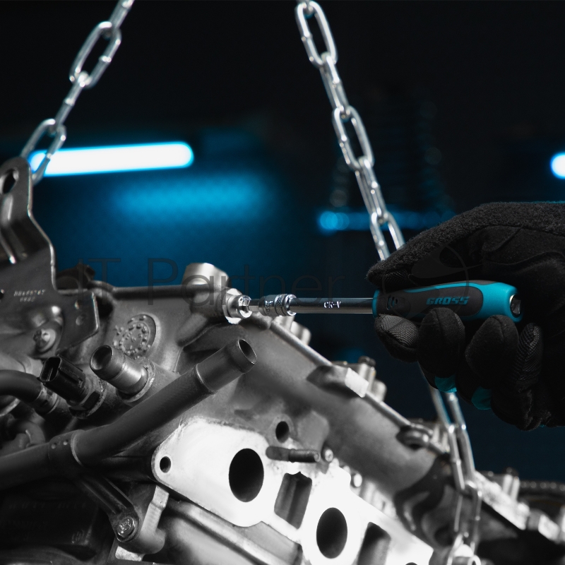 Набор инструментов, 1/4, 1/2, CrV, 120 зубьев, 82 предмета// Gross