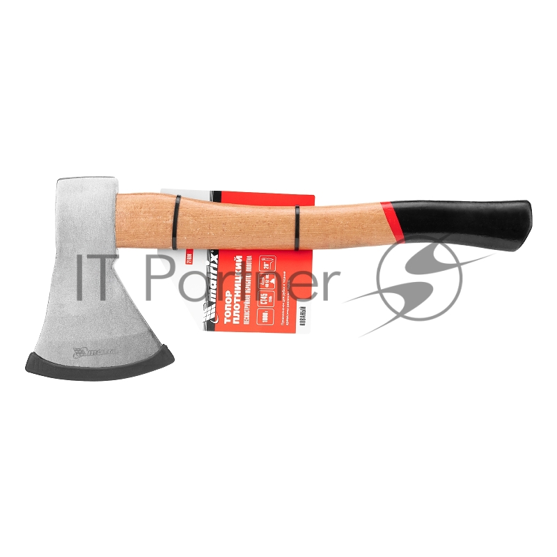 Топор плотницкий, кованый, деревянная рукоятка,1000гр.,пескоструйная обработка полотна// Matrix