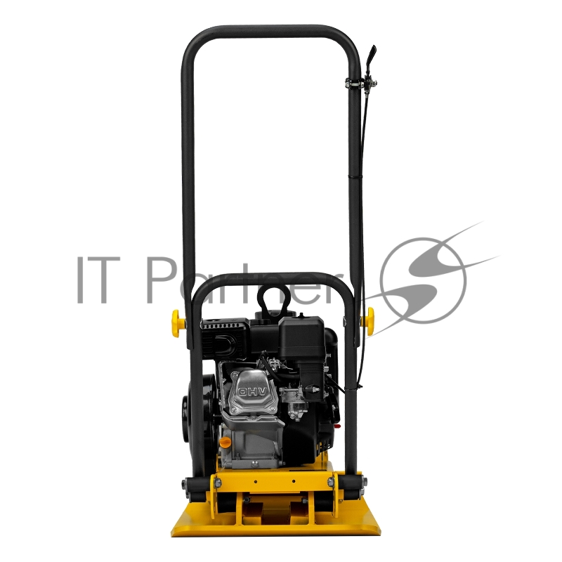 Виброплита бензиновая VC-30W, 30 кН, 60*45 см, 196 см3, бак для воды// Denzel