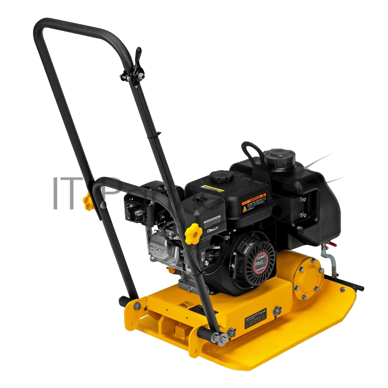 Виброплита бензиновая VC-30W, 30 кН, 60*45 см, 196 см3, бак для воды// Denzel