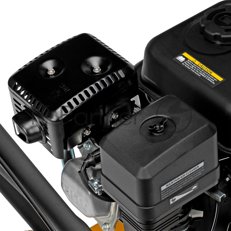 Виброплита бензиновая VC-30W, 30 кН, 60*45 см, 196 см3, бак для воды// Denzel