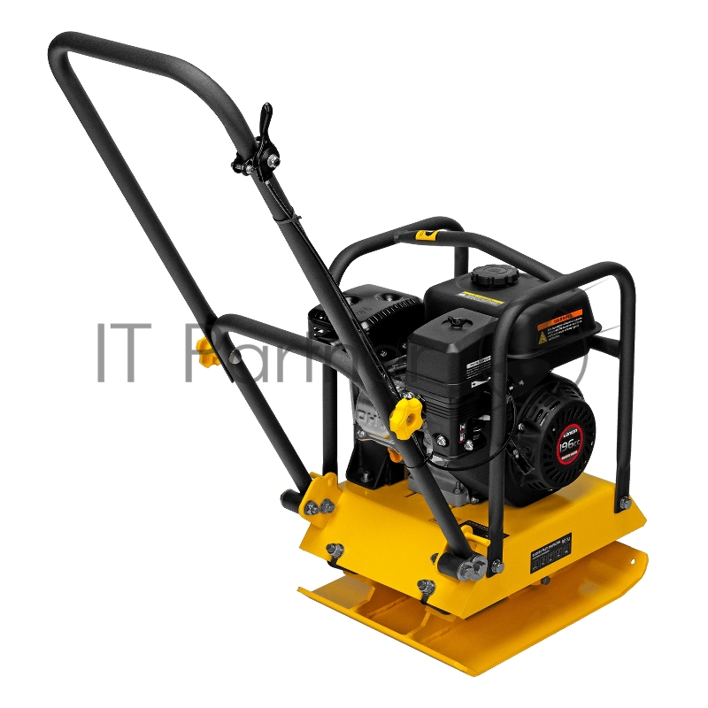 Виброплита бензиновая VC-12, 12 кН, 45*35 см, 196 см3// Denzel