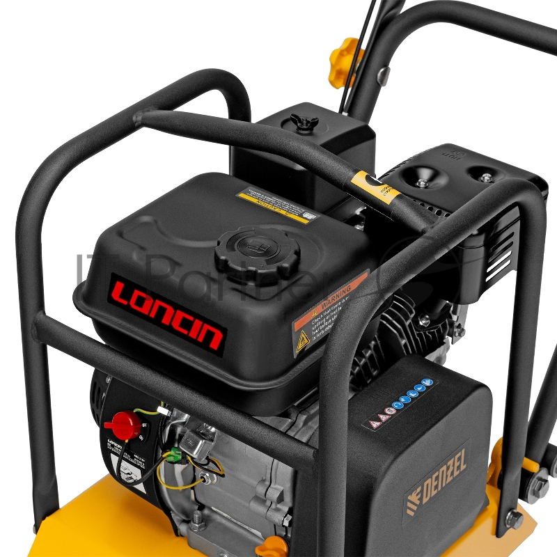 Виброплита бензиновая VC-12, 12 кН, 45*35 см, 196 см3// Denzel