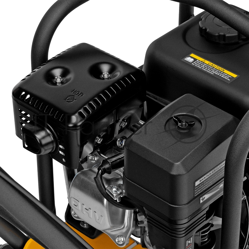 Виброплита бензиновая VC-12, 12 кН, 45*35 см, 196 см3// Denzel