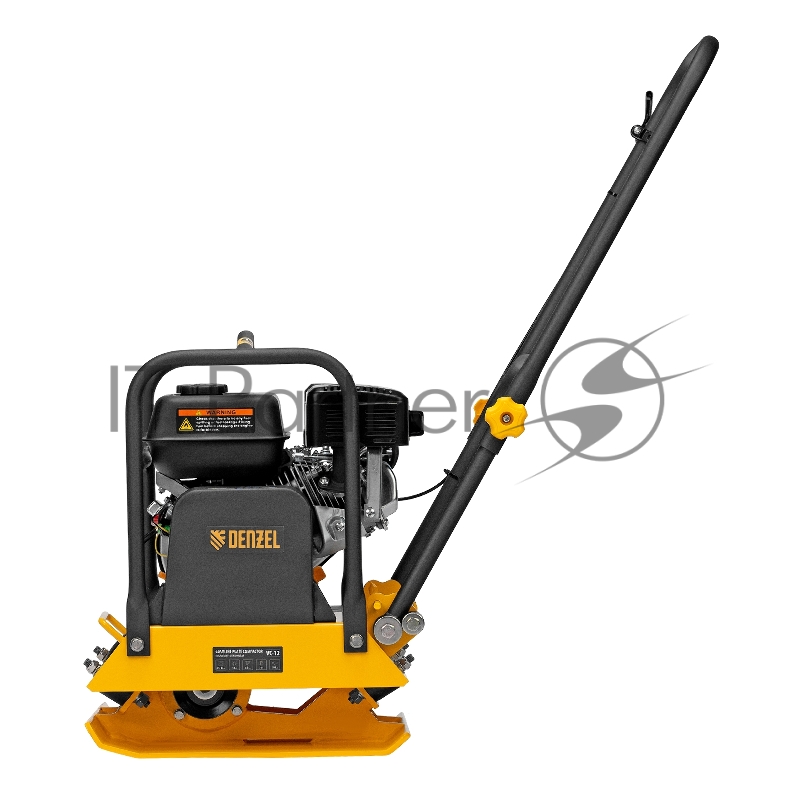 Виброплита бензиновая VC-12, 12 кН, 45*35 см, 196 см3// Denzel