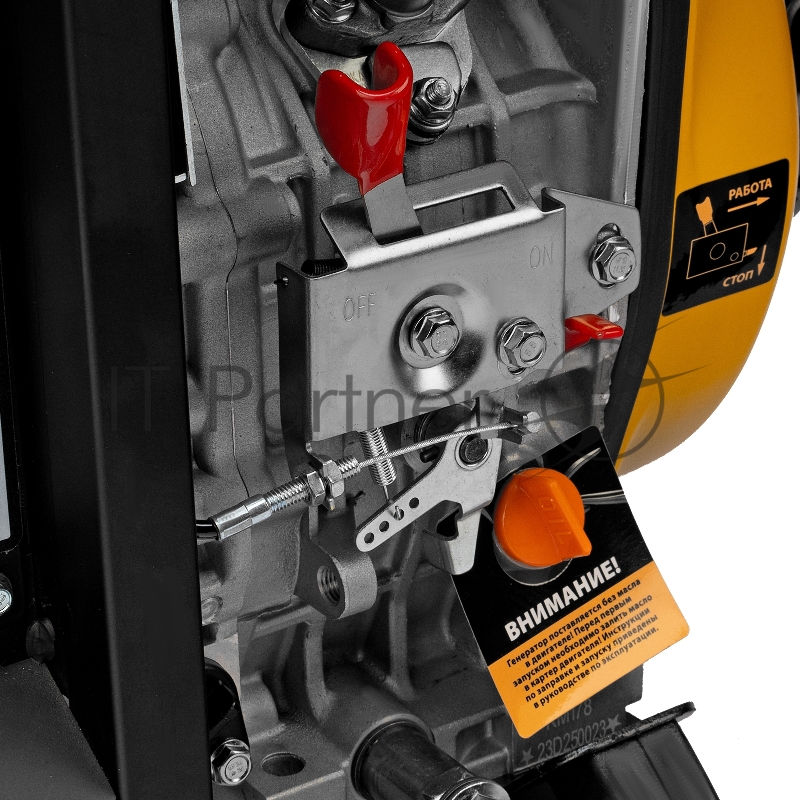 Генератор дизельный DES-32, 3,2 кВт, 230 В, 11 л, ручной стартер// Denzel